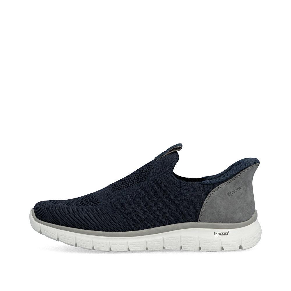 Rieker B6659-15 Navy Slip On Shoes