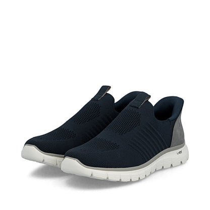 Rieker B6659-15 Navy Slip On Shoes