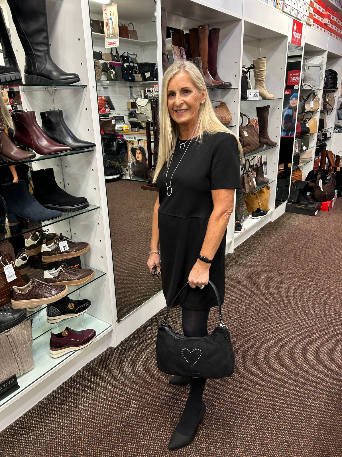 Marco Tozzi 2-22418-41 001 Black Heels