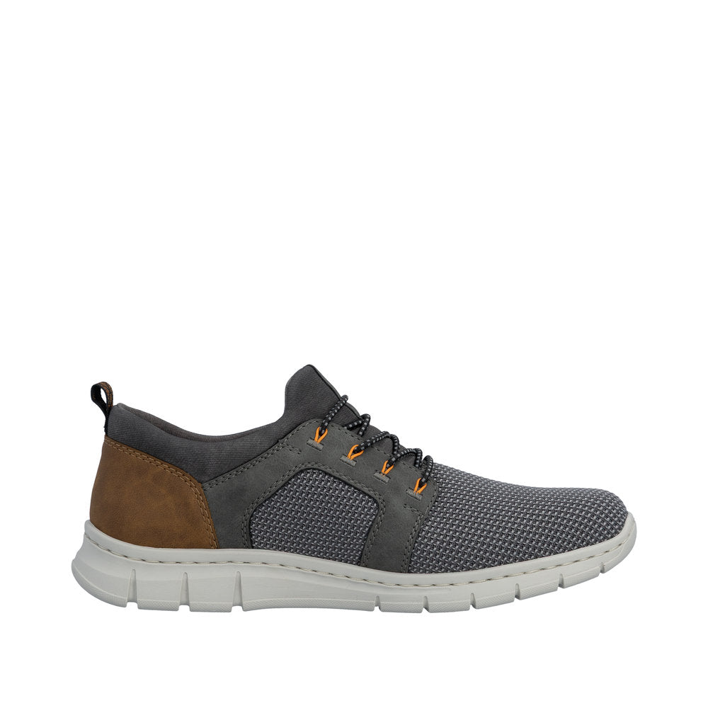 Rieker B7796-42 Grey & Brown G 1/2 Fit Sneakers
