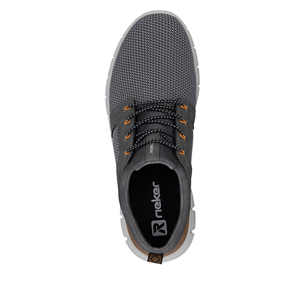 Rieker B7796-42 Grey & Brown G 1/2 Fit Sneakers