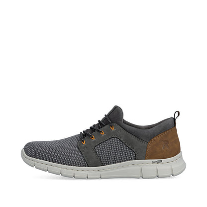Rieker B7796-42 Grey & Brown G 1/2 Fit Sneakers