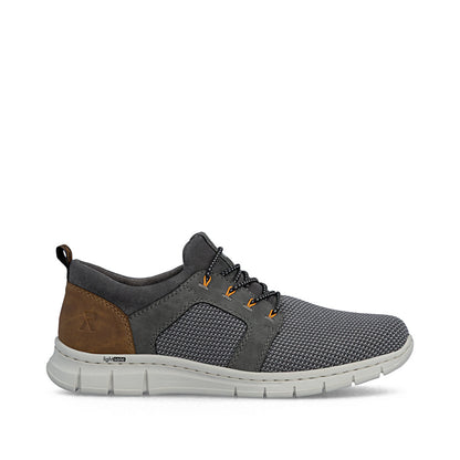 Rieker B7796-42 Grey & Brown G 1/2 Fit Sneakers