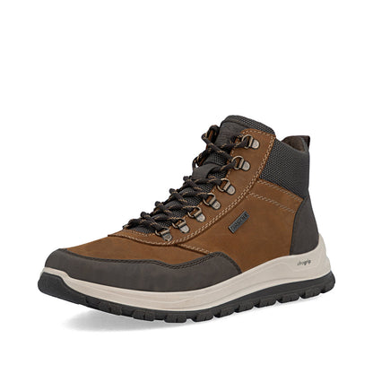 Rieker TEX B8124-22 Brown & Black H Fit Boots