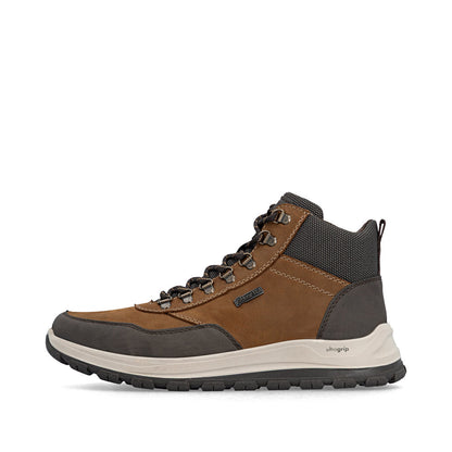 Rieker TEX B8124-22 Brown & Black H Fit Boots