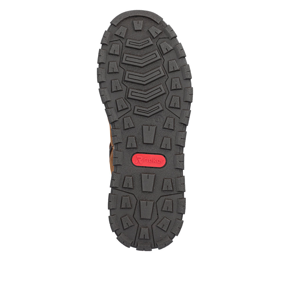 Rieker TEX B8124-22 Brown & Black H Fit Boots