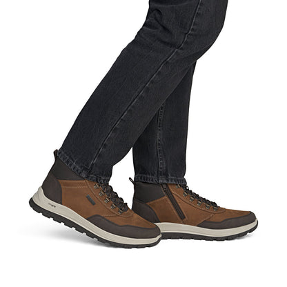Rieker TEX B8124-22 Brown & Black H Fit Boots