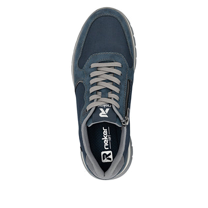 Rieker B9302-14 Denim Blue H Fit Sneakers