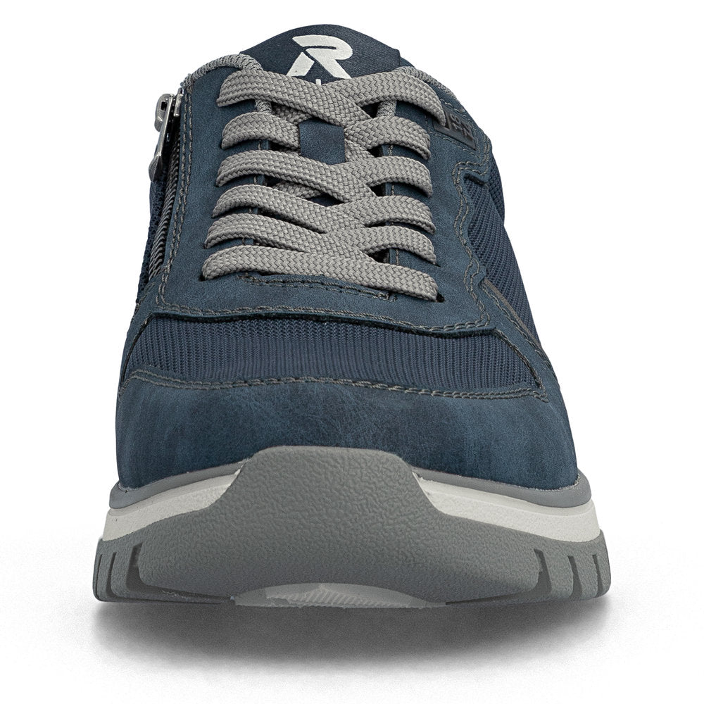 Rieker B9302-14 Denim Blue H Fit Sneakers