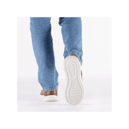 Rieker B9643-64 Light Brown G 1/2 Fit Deck Style Shoes