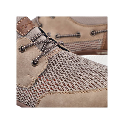 Rieker B9643-64 Light Brown G 1/2 Fit Deck Style Shoes