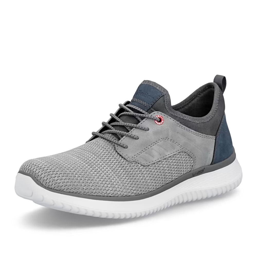 Rieker B9651-40 Grey G 1/2 Fit Slip On Shoes