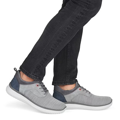 Rieker B9651-40 Grey G 1/2 Fit Slip On Shoes