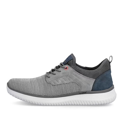 Rieker B9651-40 Grey G 1/2 Fit Slip On Shoes
