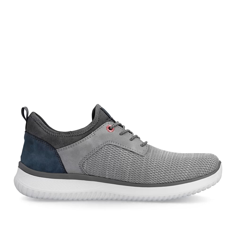 Rieker B9651-40 Grey G 1/2 Fit Slip On Shoes