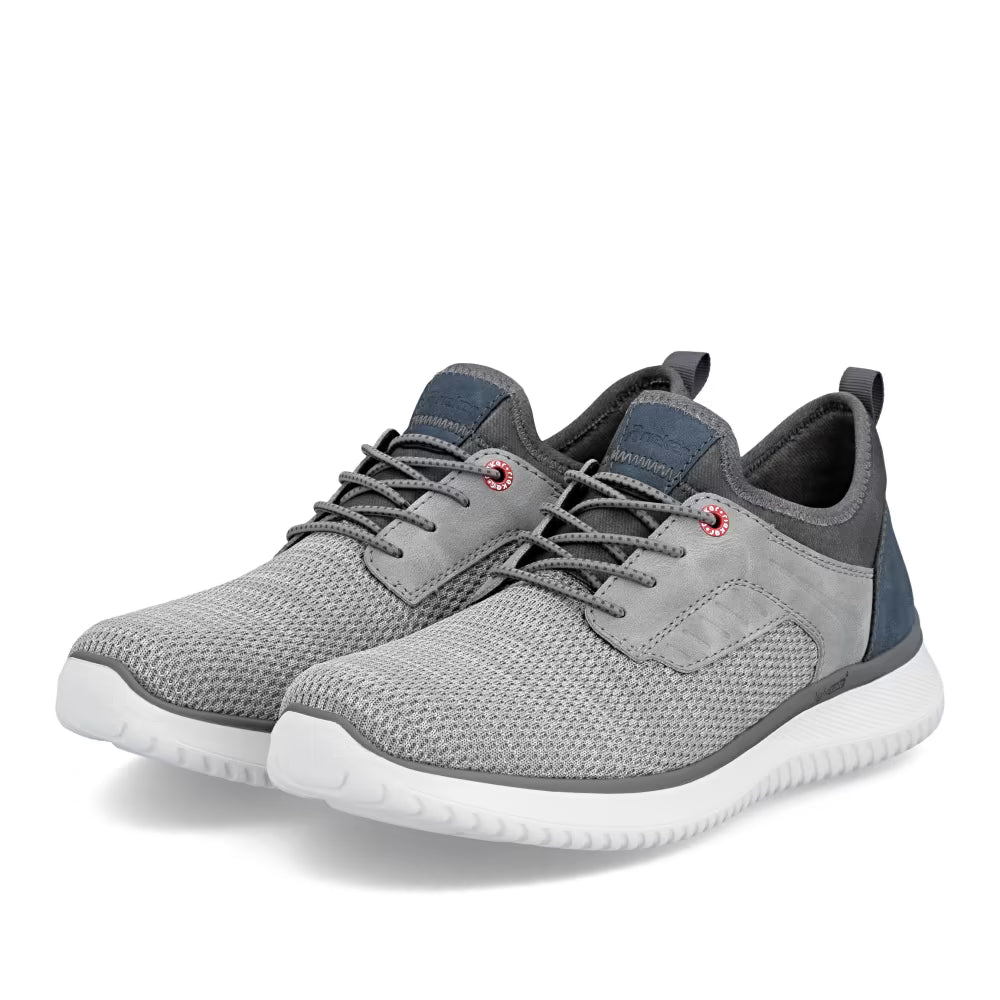 Rieker B9651-40 Grey G 1/2 Fit Slip On Shoes