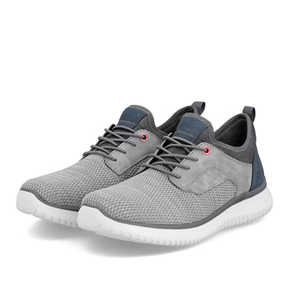 Rieker B9651-40 Grey G 1/2 Fit Slip On Shoes