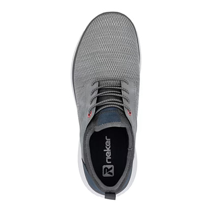 Rieker B9651-40 Grey G 1/2 Fit Slip On Shoes