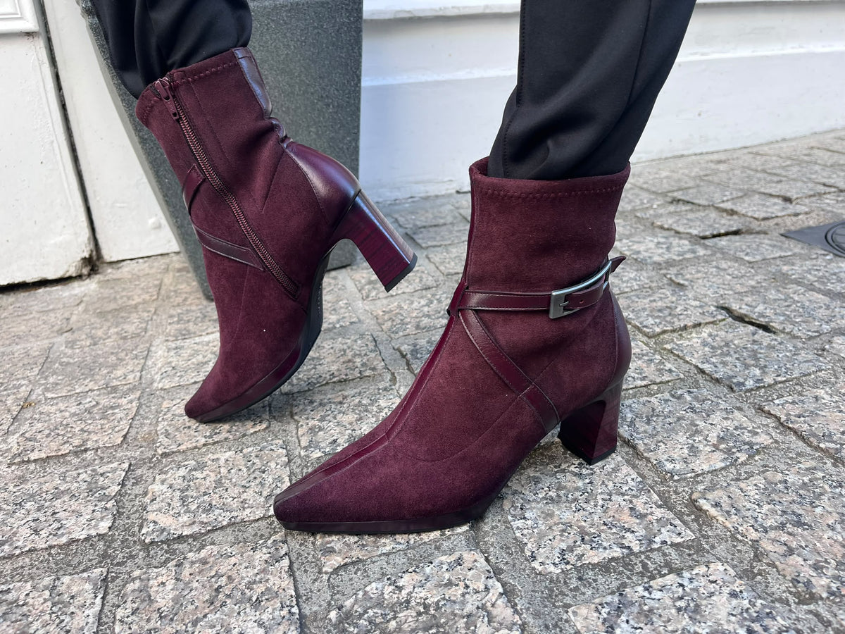 Hispanitas HI265087 Bordo Burgundy Heel Boots