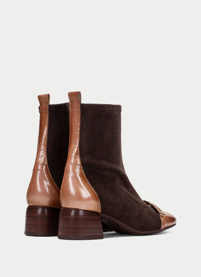 Hispanitas BHI265016 Almond & Espresso Brown Boots