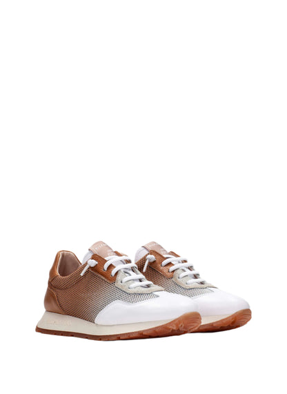 Hispanitas BHV253869 Tan, White & Cream Combi Sneakers