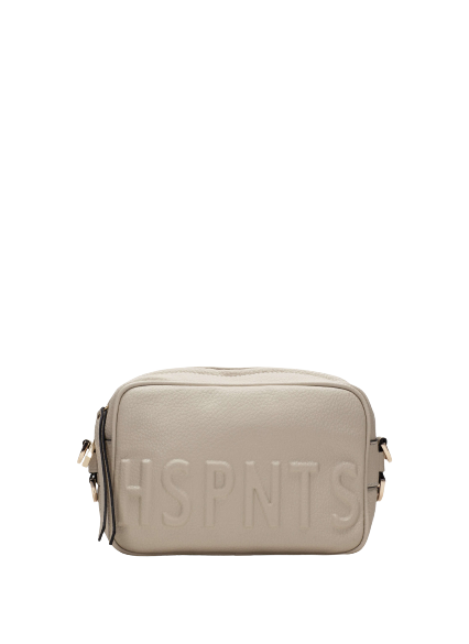 Hispanitas BI232941 Beige Marfil Cross Body Bag