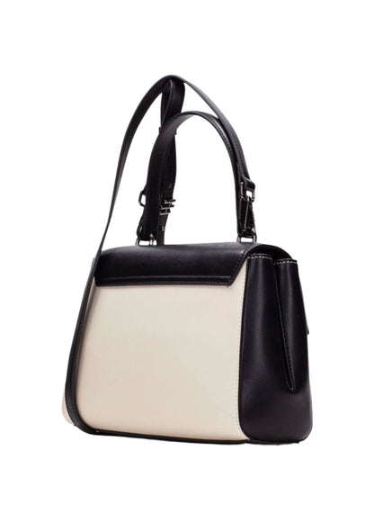 Hispanitas BI243539 Black & Milk Cream Handbag