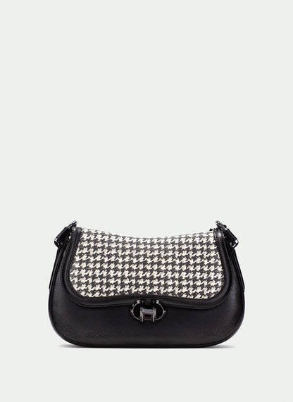 Hispanitas BI254150 Black & White Pattern Handbag