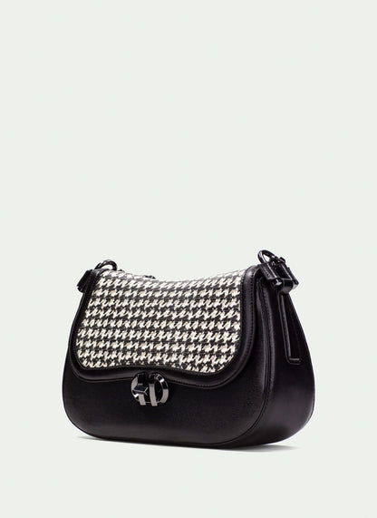 Hispanitas BI254150 Black & White Pattern Handbag