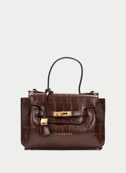 Hispanitas BI265025 Espresso Brown Handbag