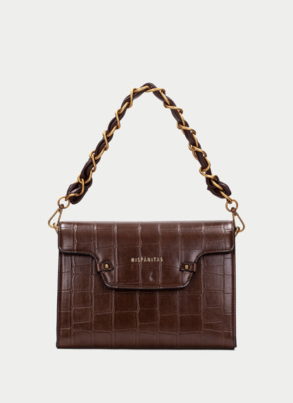 Hispanitas BI265026 Espresso Brown Handbag