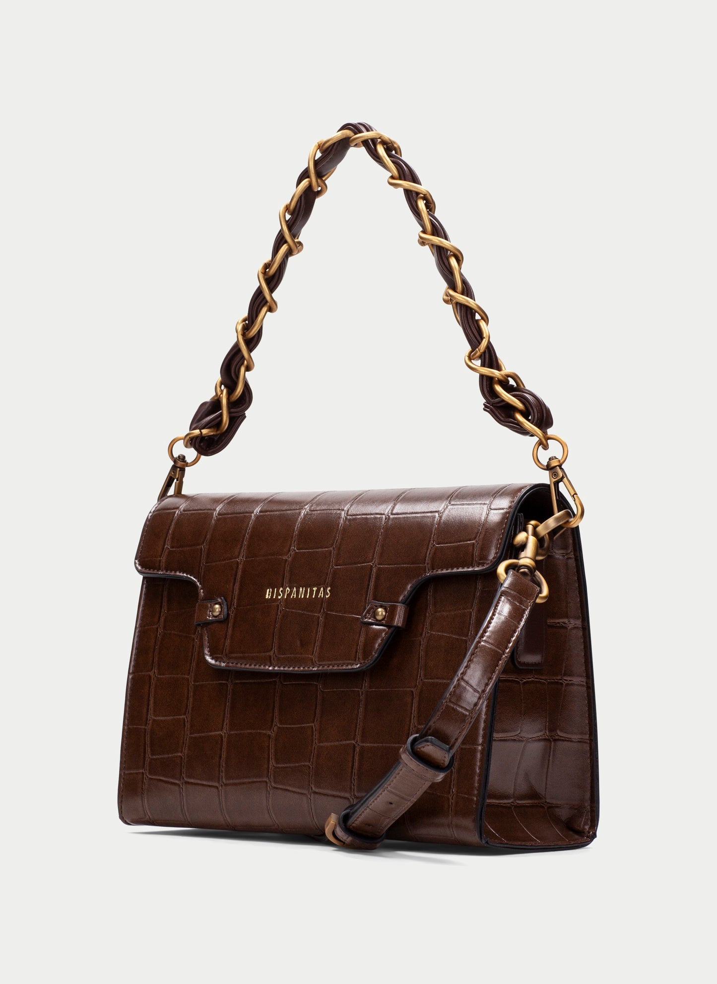 Hispanitas BI265026 Espresso Brown Handbag
