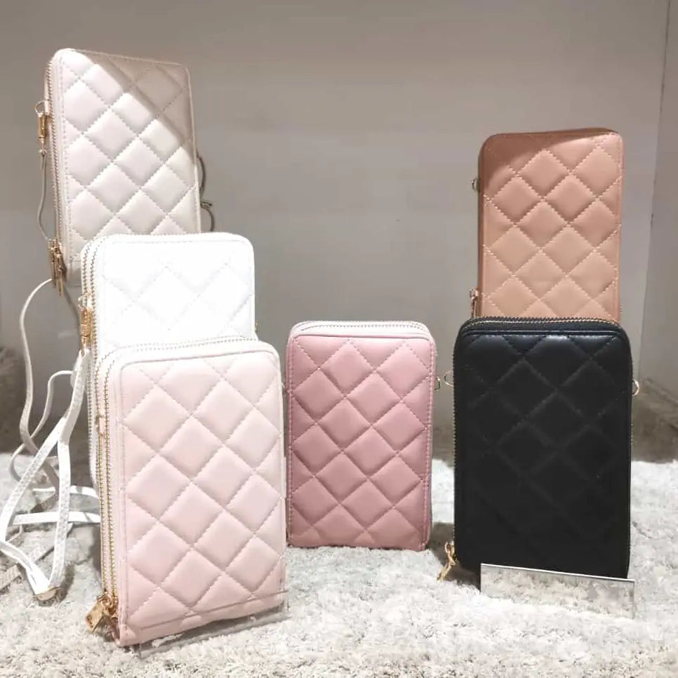 Mia Larouge BL0026 Pink Phone Bag