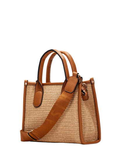 Hispanitas BV253834 Natural & Tan Combi Handbag