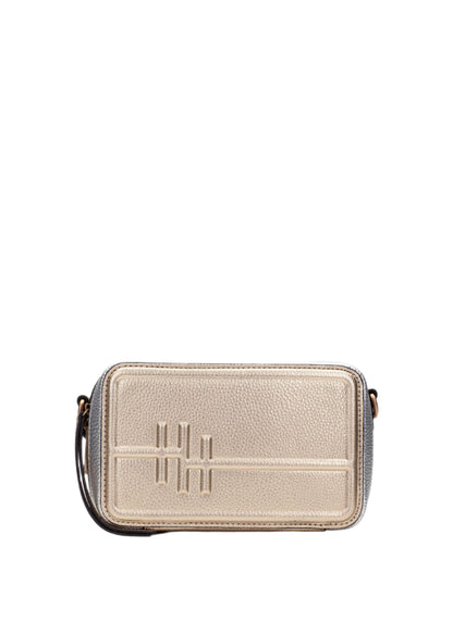 Hispanitas BV253979 Gold & Silver Combi Crossbody Bag