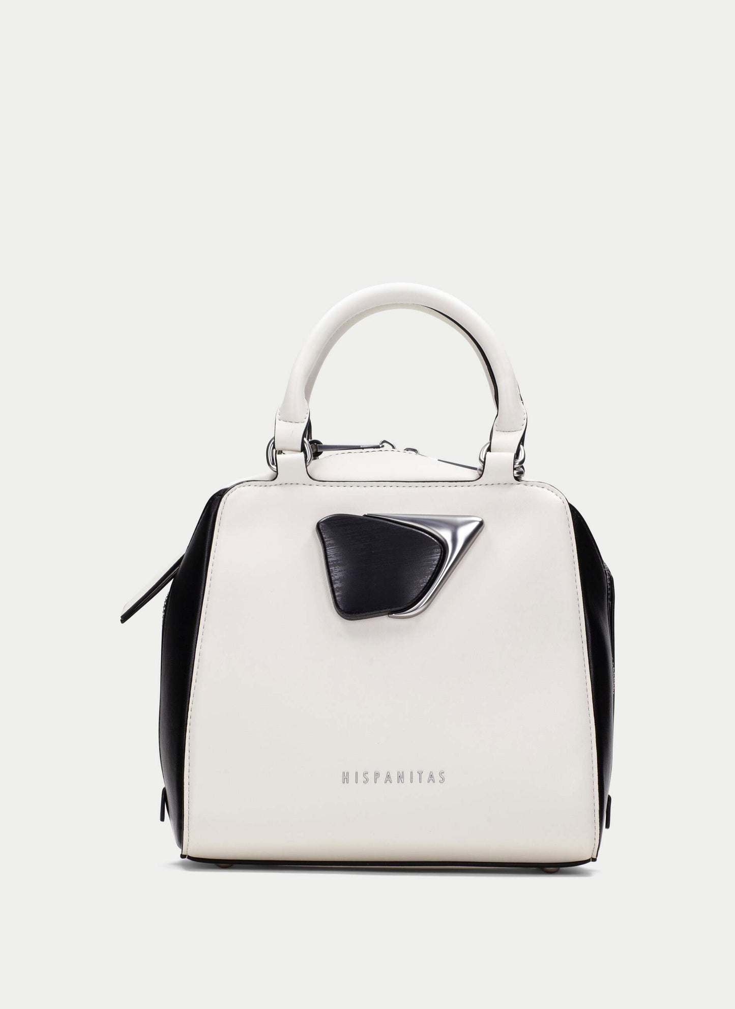 Hispanitas BV264526 Panna Cream & Black Handbag