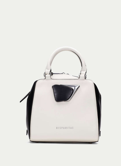 Hispanitas BV264526 Panna Cream & Black Handbag