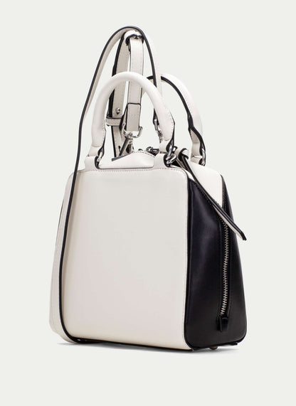 Hispanitas BV264526 Panna Cream & Black Handbag