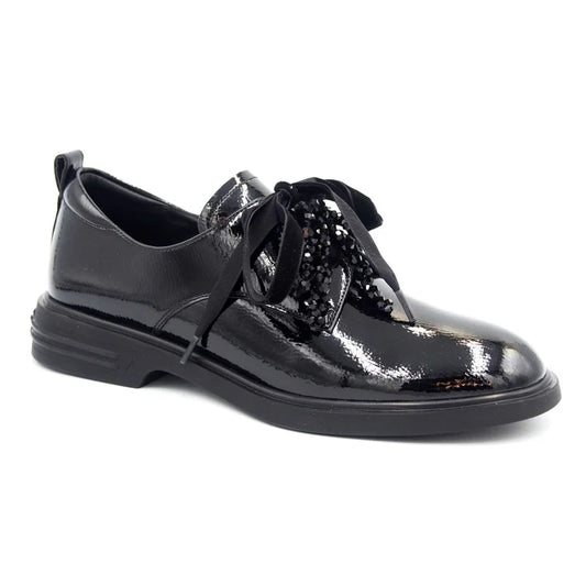 Loretta Vitale C38154 Black Patent Loafer