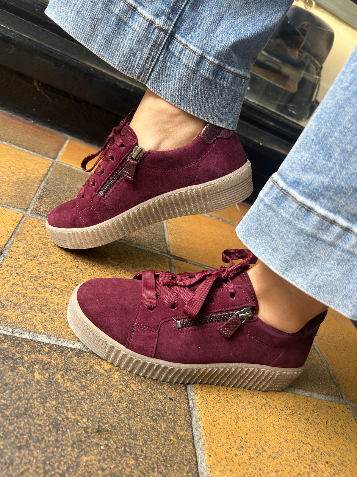 Gabor 6010.02.006 Mulberry & Cobra Lux Trainers