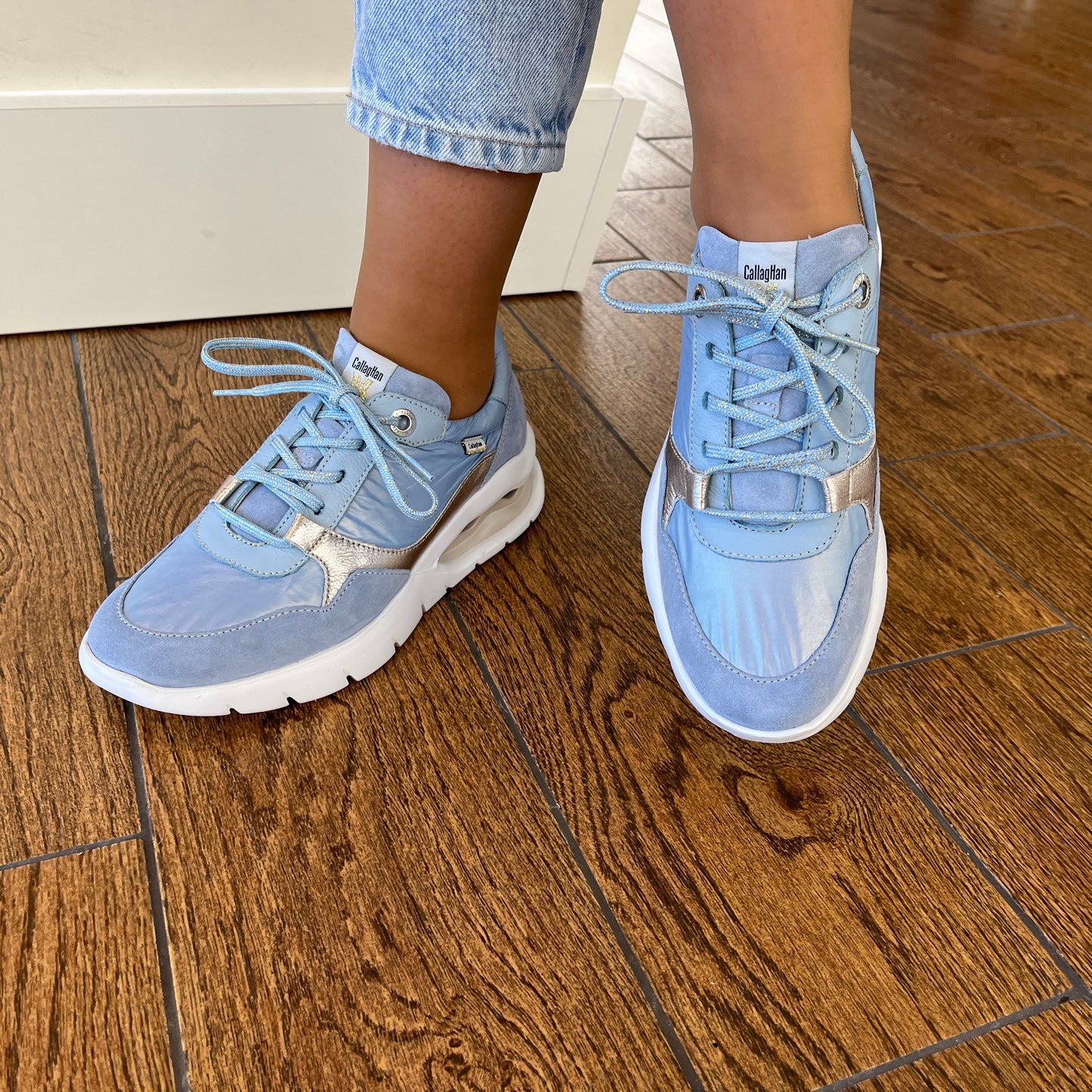 Callaghan 45811 Blue & Gold Combi Sneakers