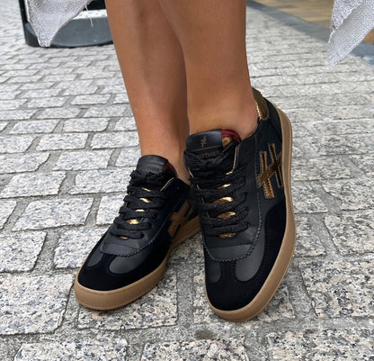 Another Trend A0320385 Komba Dark Gold Trainers