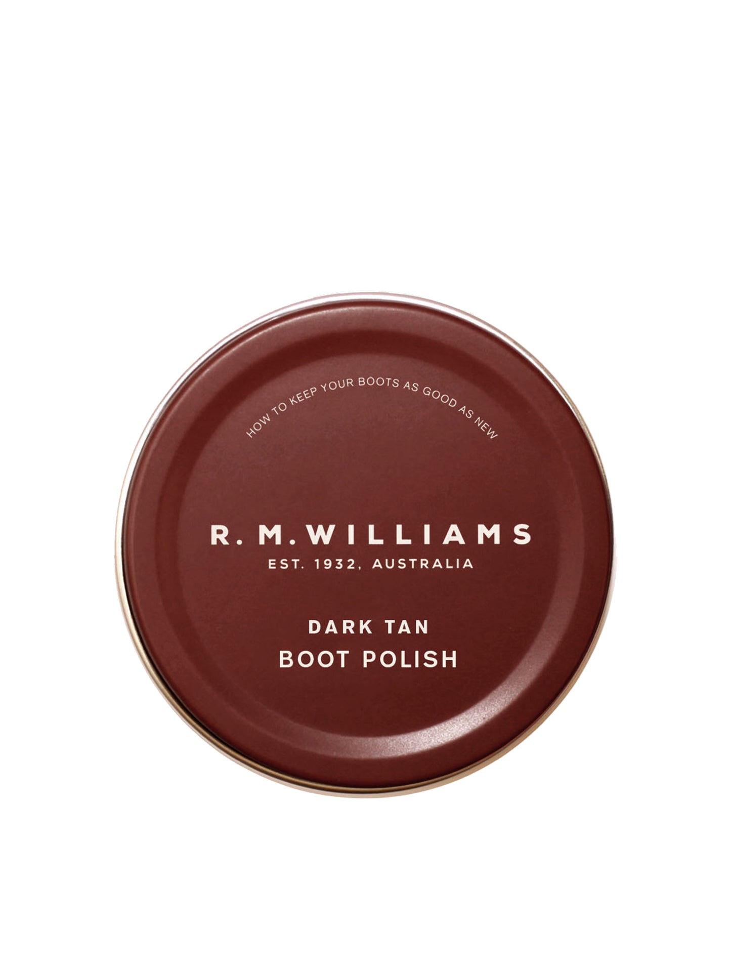 RM Williams Dark Tan Boot Polish 70ML