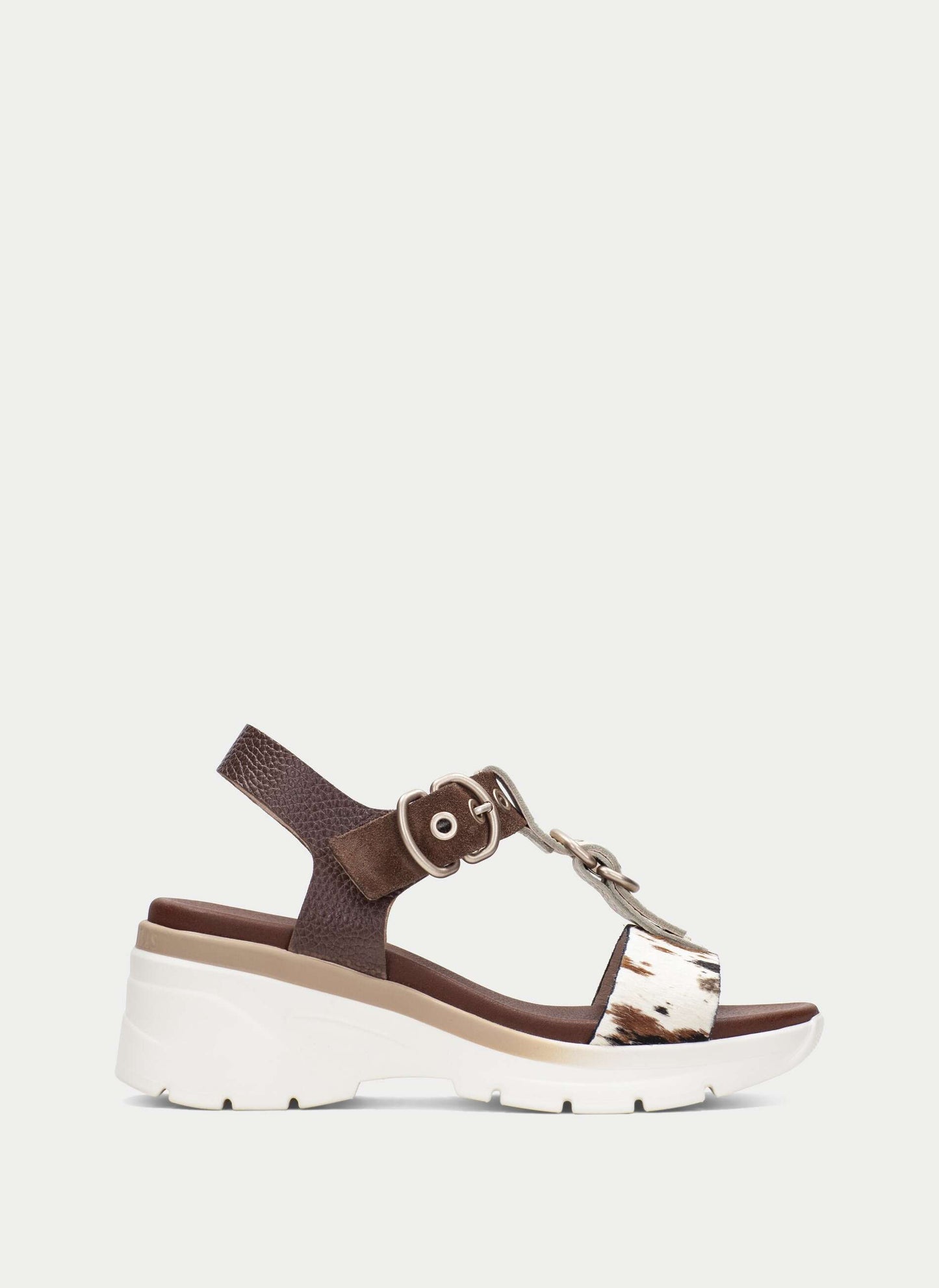 Hispanitas CHV264799 Butter Brown, Avellana & Cow Print Sandals