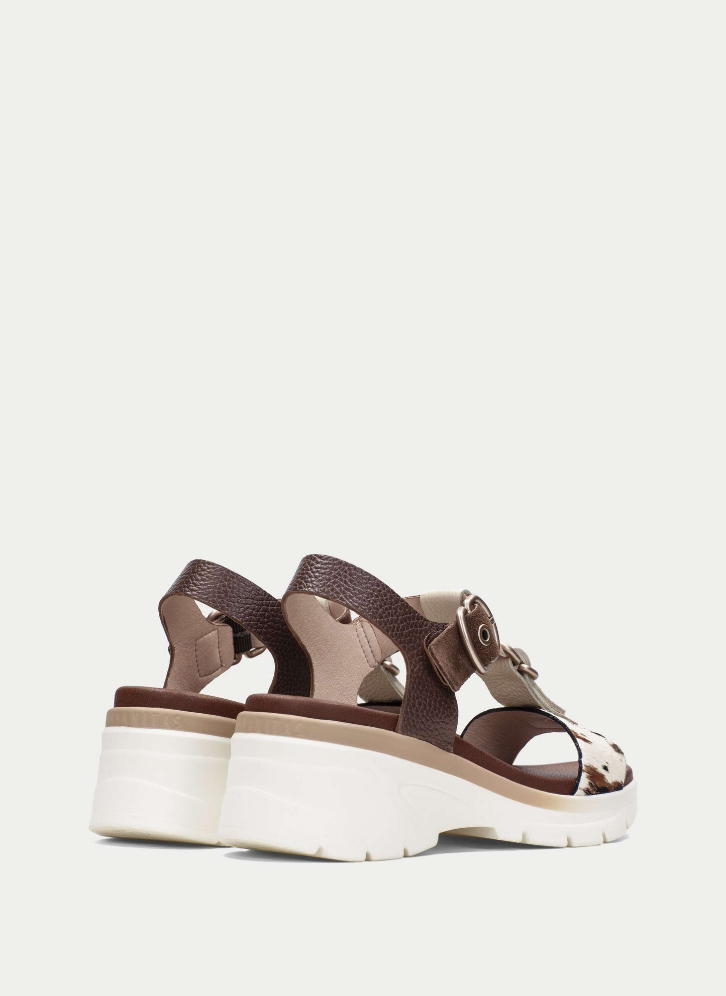Hispanitas CHV264799 Butter Brown, Avellana & Cow Print Sandals