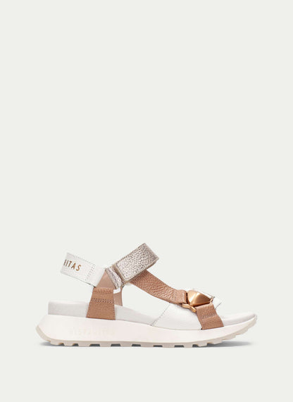 Hispanitas CHV264807 Almond, Cava & Ecru Sandals