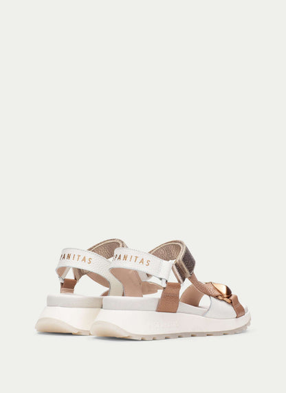 Hispanitas CHV264807 Almond, Cava & Ecru Sandals