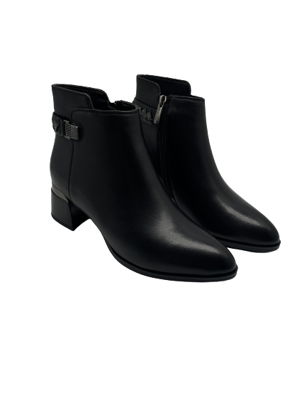 Loretta Vitale CX863 Black Ankle Boots