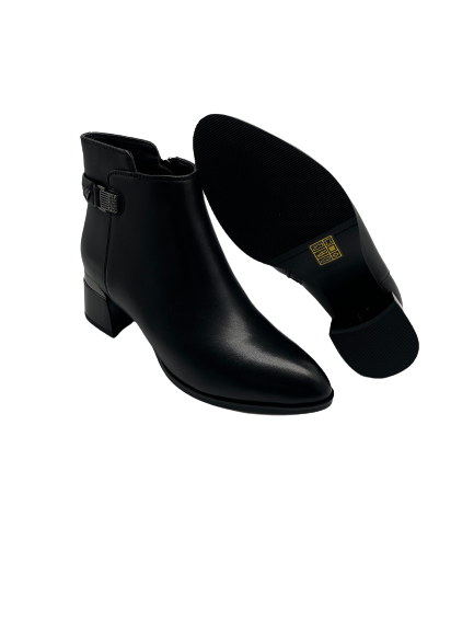 Loretta Vitale CX863 Black Ankle Boots The Shoe Parlour