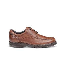Fluchos Crono 9142 Brown Lace Casual Shoe